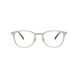 Dunhill Round-Frame Titanium Optical Frames Silver Mens